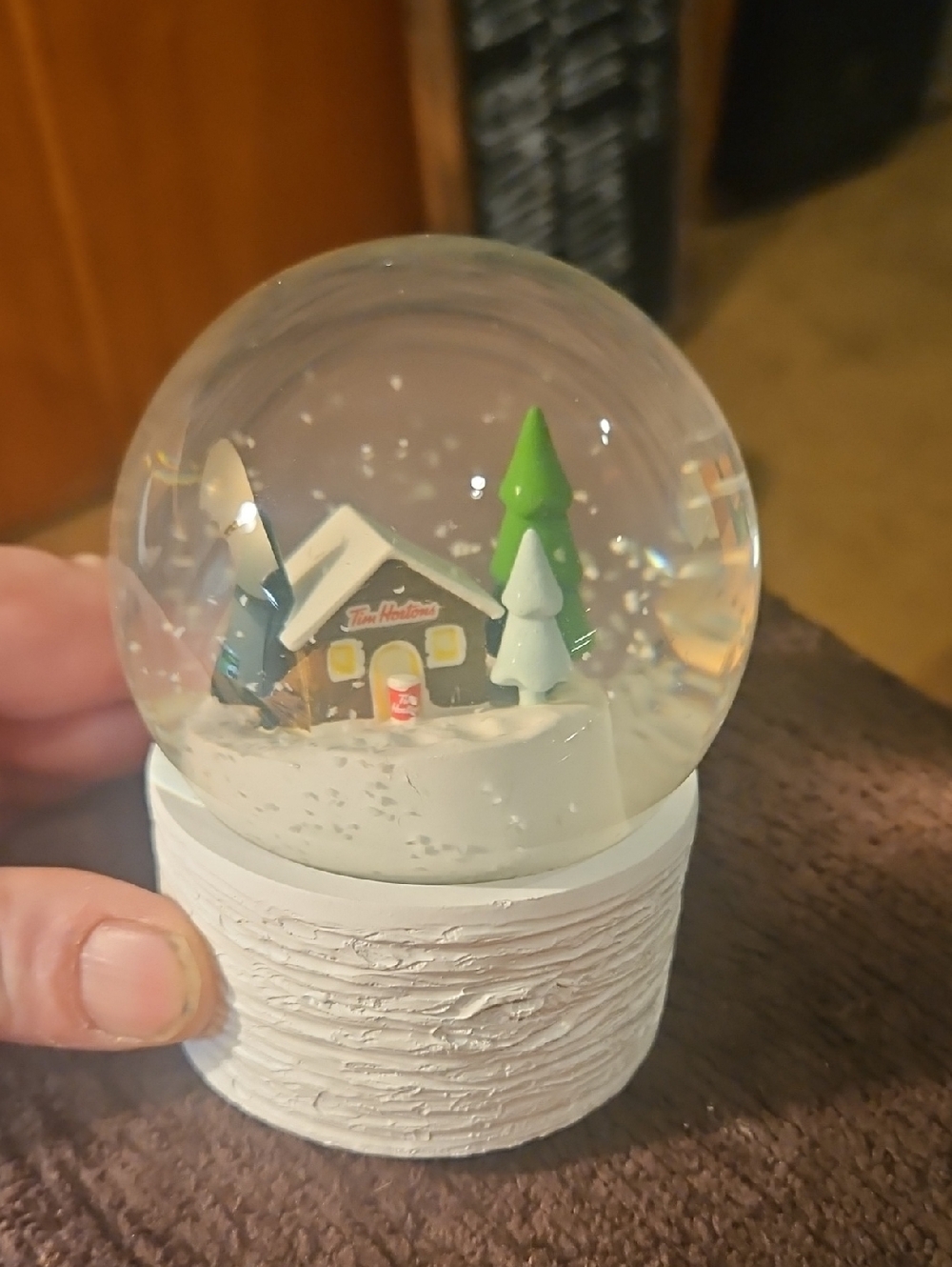 🌟3/$25🌟 Tim Hortons holiday snow globe, from a limited edition release In 2022